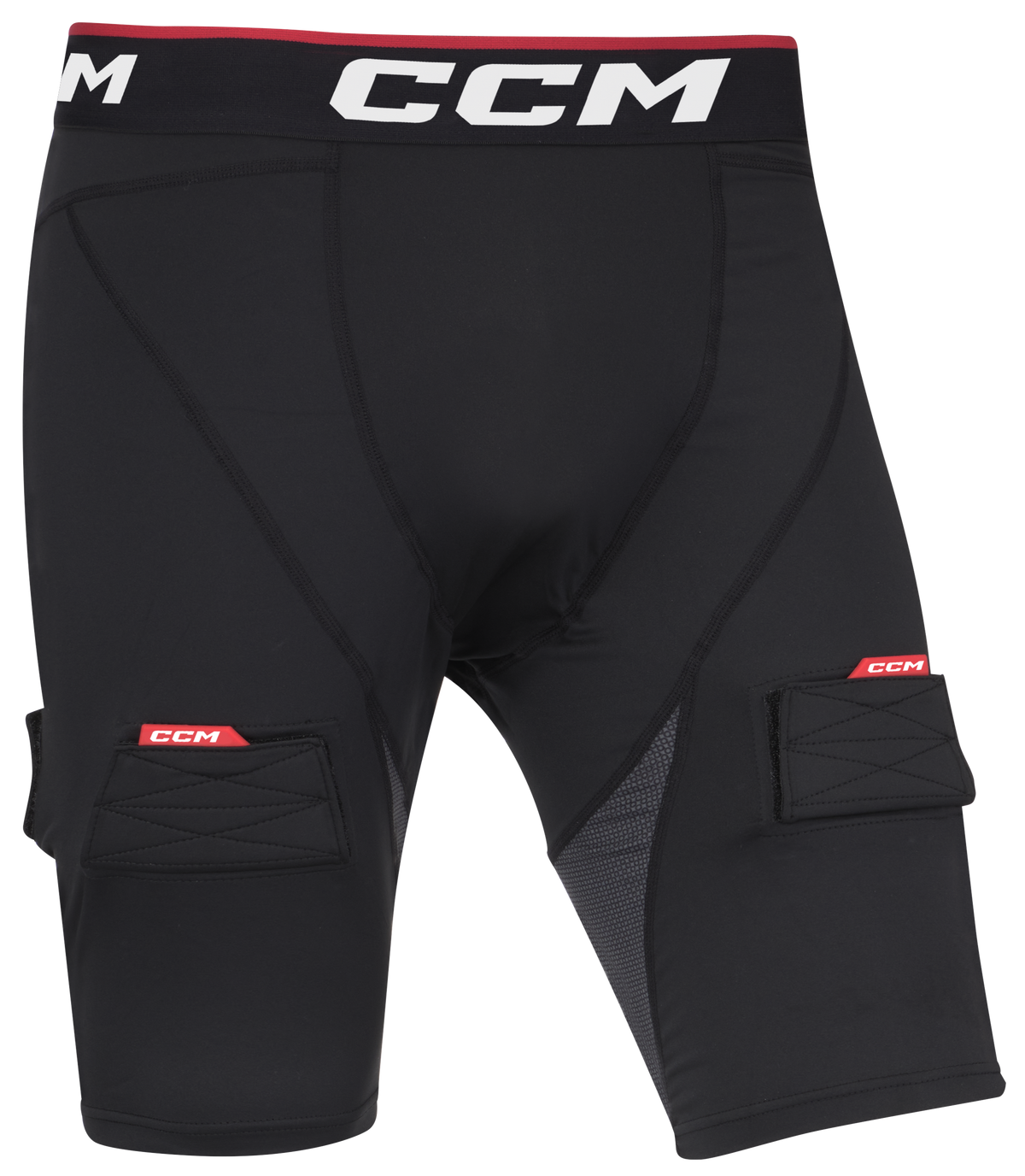 CCM Compression Short With Jock Youth