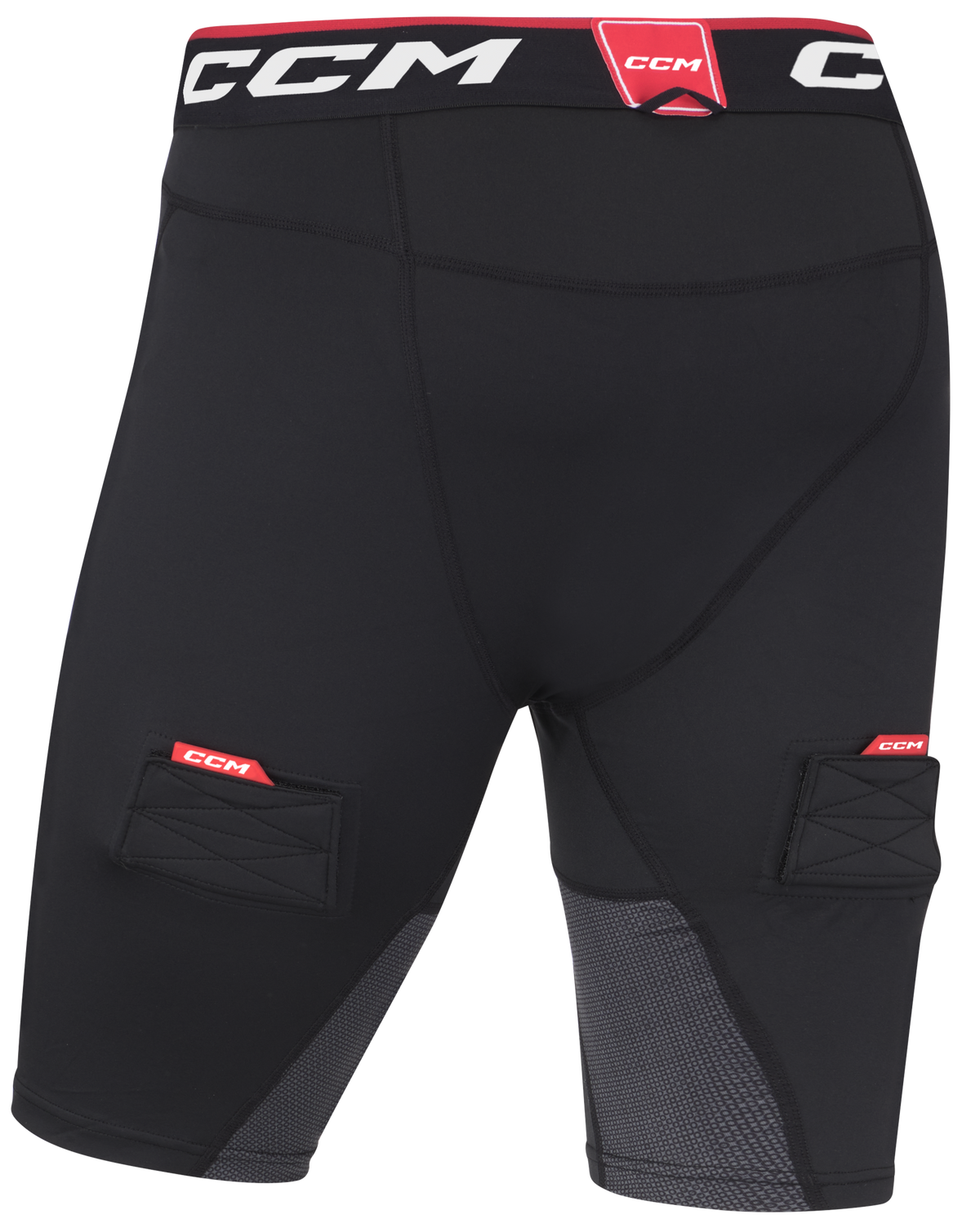 CCM Compression Short With Jock Youth