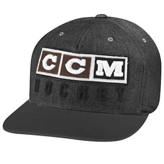  CCM Classic Snapback Cap Black