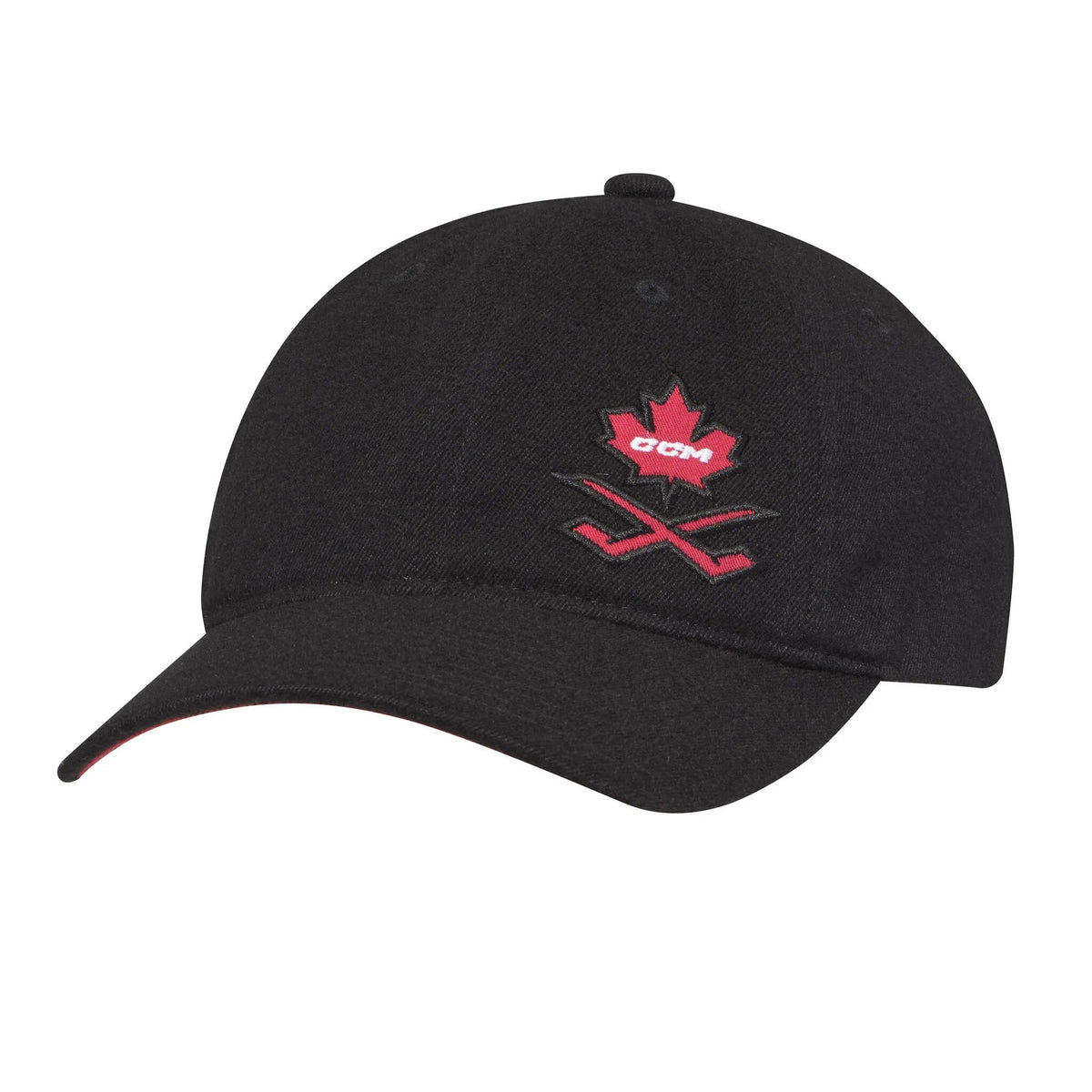  CCM Holiday Plaid Leaf Slouch Adjustable Cap Adult