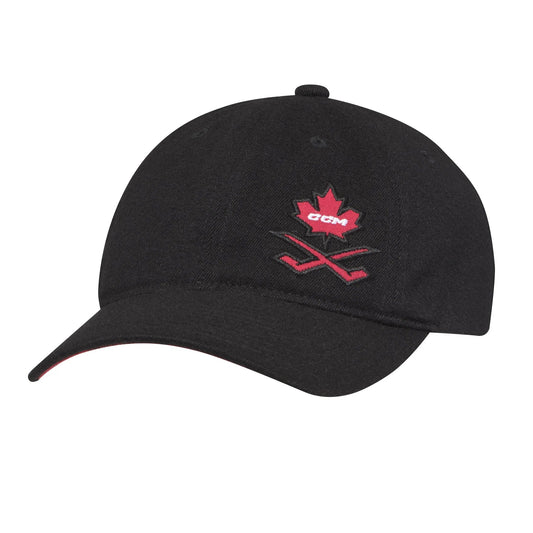 CCM Holiday Plaid Leaf Slouch Adjustable Cap Adult