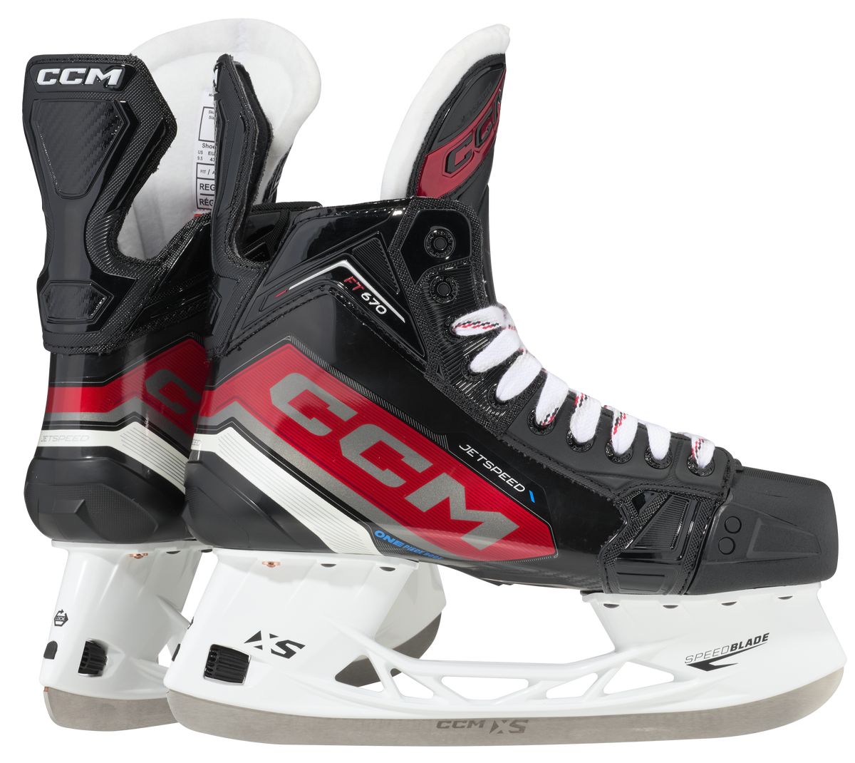  CCM JetSpeed FT670 Junior Hockey Skates