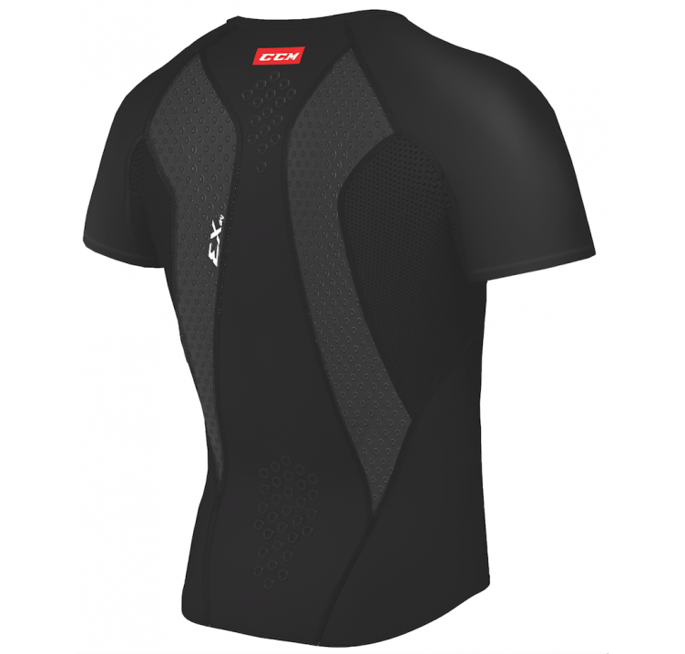  CCM Short-Sleeve Performance Compression Top For Men