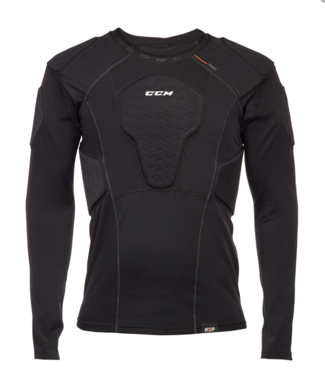  CCM Senior Referee Long-Sleeve Padded Shirt