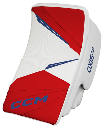  CCM Axis 2.9 Intermediate Goalie Blocker