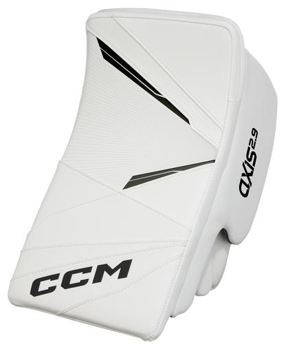  CCM Axis 2.9 Intermediate Goalie Blocker