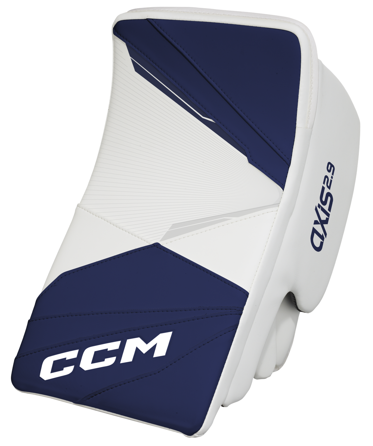  CCM Axis 2.9 Intermediate Goalie Blocker