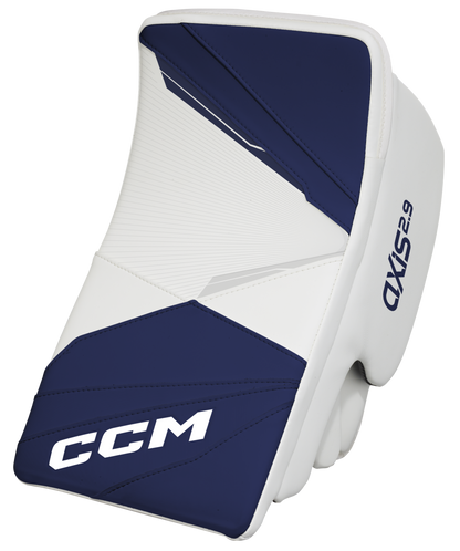  CCM Axis 2.9 Intermediate Goalie Blocker