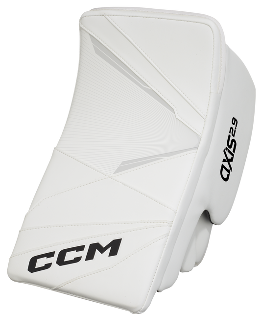  CCM Axis 2.9 Intermediate Goalie Blocker