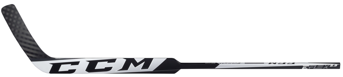  CCM EFLEX 5.9 Intermediate Goalie Stick (White/Black)