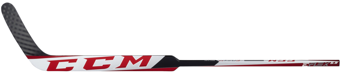  CCM EFLEX 5.9 Intermediate Goalie Stick (White/Red)