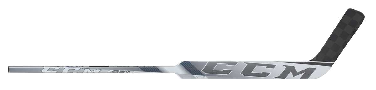  CCM EFLEX5 Prolite Intermediate Goalie Stick (White/Ice Grey)