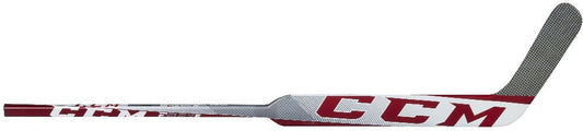  CCM EFLEX5 Pro Intermediate Goalie Stick (White/Red)