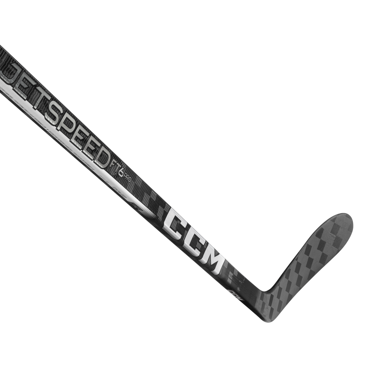  CCM JetSpeed FT6 Pro Intermediate Hockey Stick (Chrome)