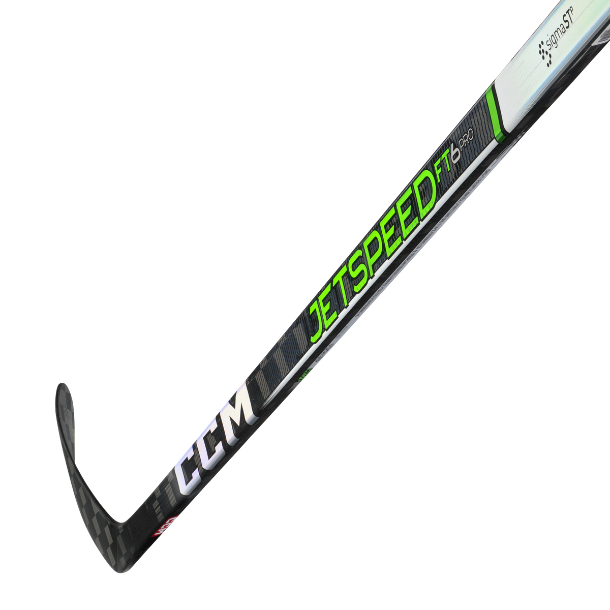  CCM JetSpeed FT6 Pro Intermediate Hockey Stick (Green)