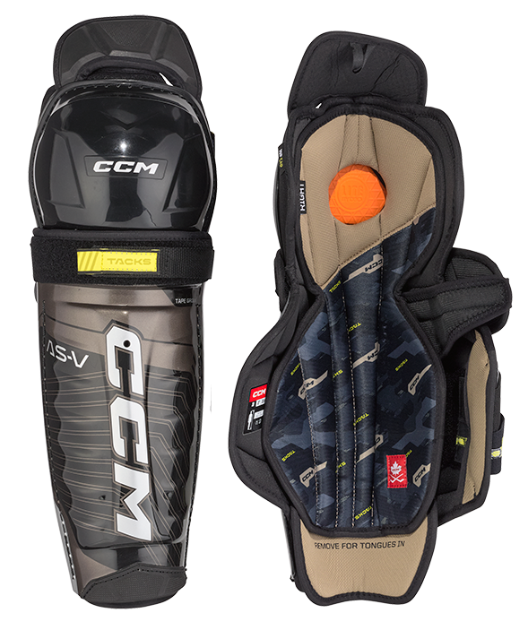  CCM Tacks AS-V Junior Shin Guards