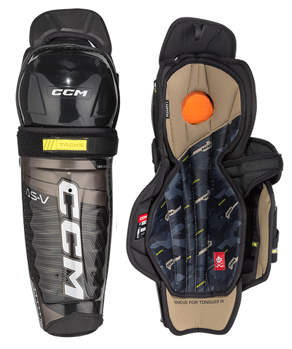  CCM Tacks AS-V Junior Shin Guards