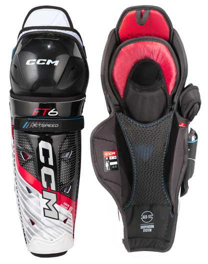  CCM JetSpeed FT6 Senior Shin Guards