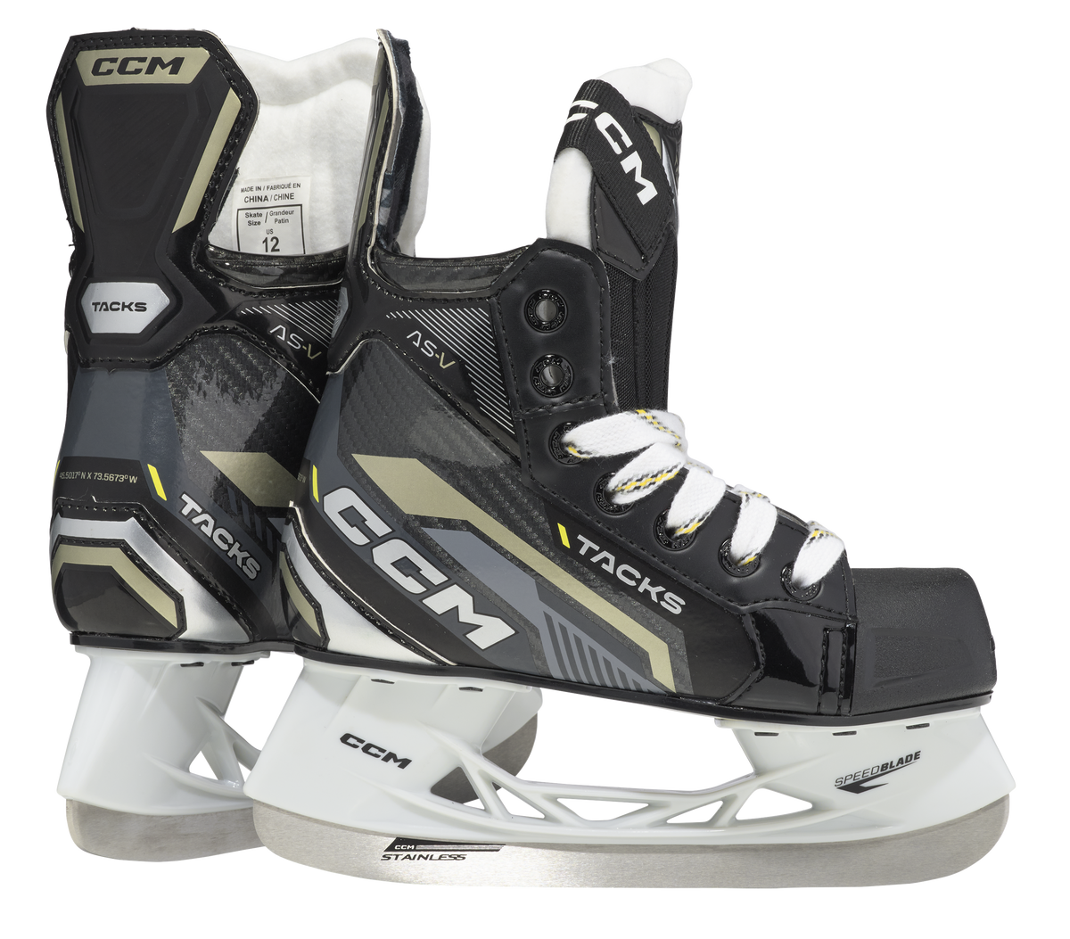  CCM Tacks AS-V Youth Hockey Skates