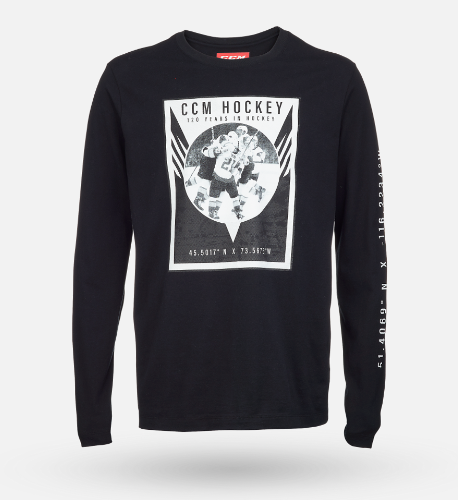  CCM Nostalgia Poster Long Sleeve Tee Adult