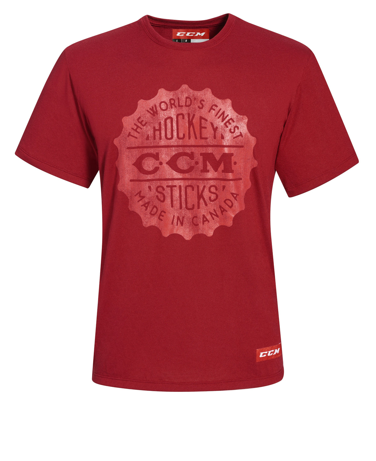  CCM Heritage Bottle Cap Chicago Fabric Tee