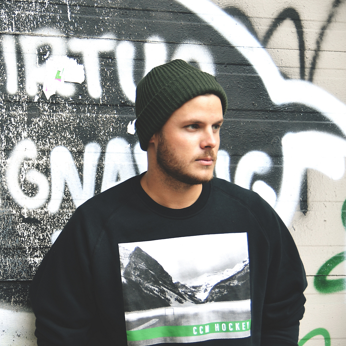  CCM Nostalgia Pond Fleece Crewneck Adult