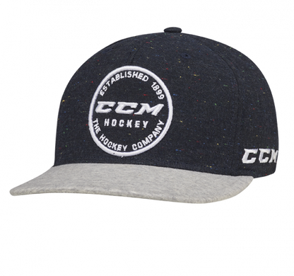  CCM Academy Flat Visor Snapback Cap