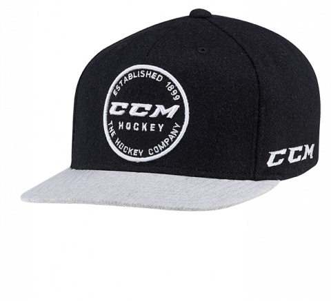  CCM Academy Flat Visor Snapback Cap
