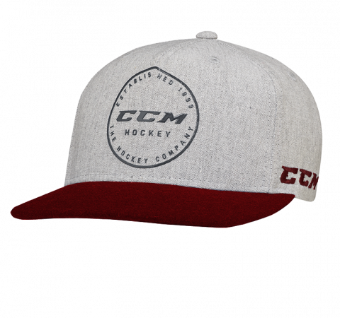  CCM Academy Flat Visor Snapback Cap