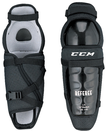  CCM 100 Referee Shin Guards