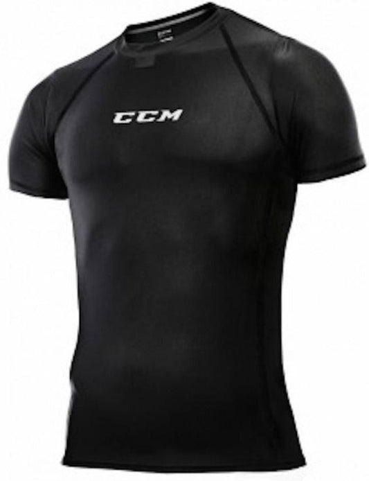  CCM Short-Sleeve Compression Top For Men