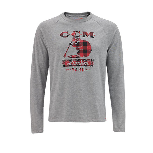  CCM Holiday Lumber Yard Long Sleeve Tee Adult