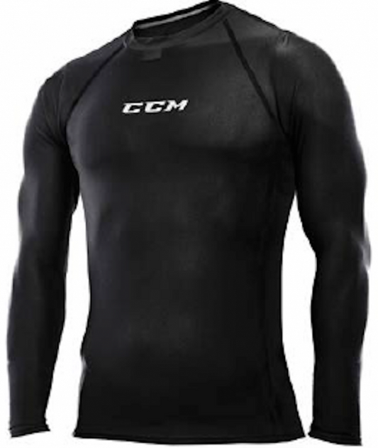  CCM Performance Long Sleeve Compression Top For Boys