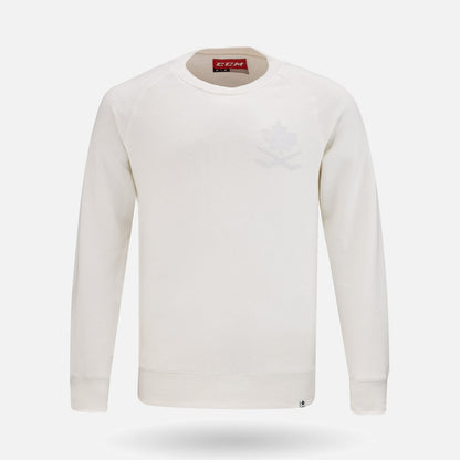  CCM Nostalgia Leaf Fleece Crewneck Adult
