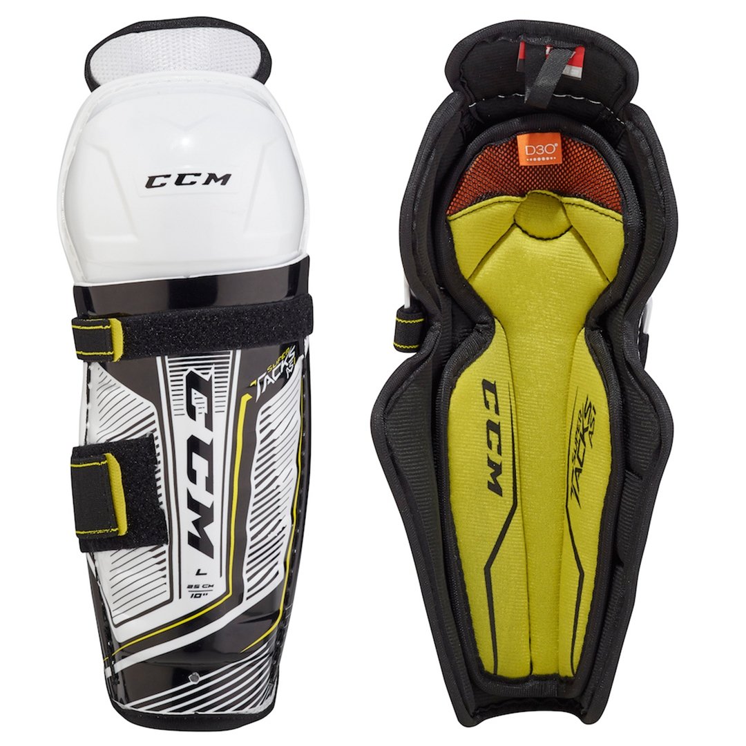  CCM Super Tacks AS1 Youth Shin Guards