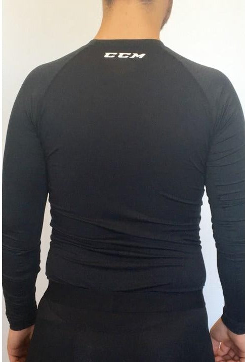  CCM Long-Sleeve Performance Compression Top Mens (HockeySupremacy.com)