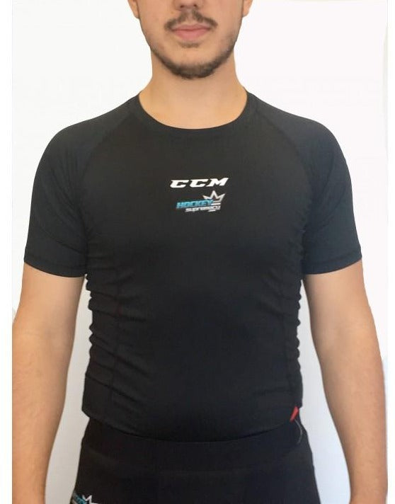  CCM Short-Sleeve Compression Top For Men (HockeySupremacy.com)
