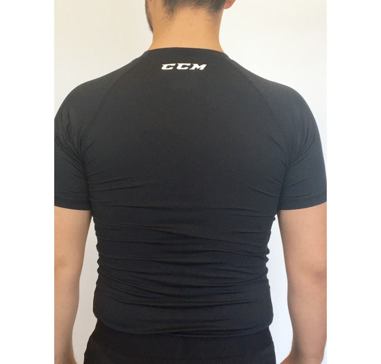  CCM Short-Sleeve Compression Top For Men (HockeySupremacy.com)