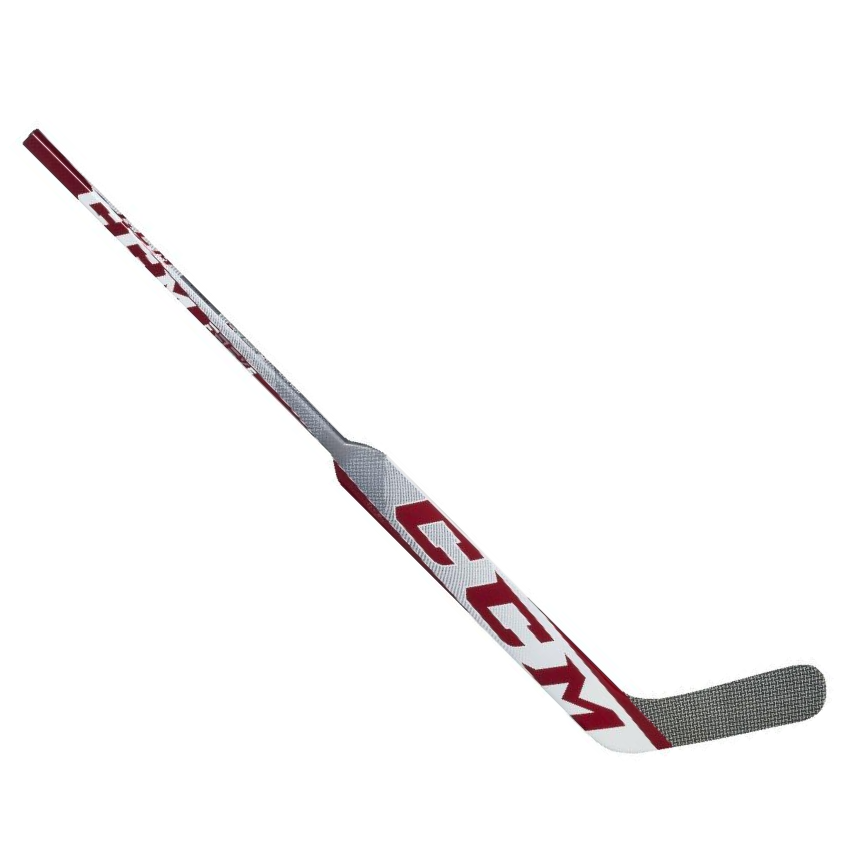  CCM EFLEX5 Pro Intermediate Goalie Stick (White/Red)