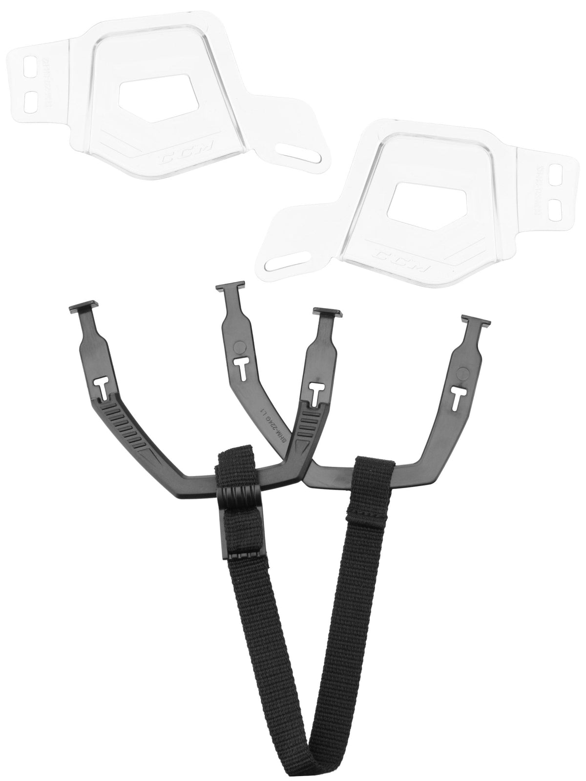  CCM Tacks Ear Cover, Ear Loop & Strap Black